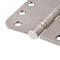 Prime-Line Door Hinge Commercial Smooth Pivot, 4 in. x 4 in. with 5/8 in. Radius Corners, Satin Nickel 3 Pack U 1157053 - alternate 8